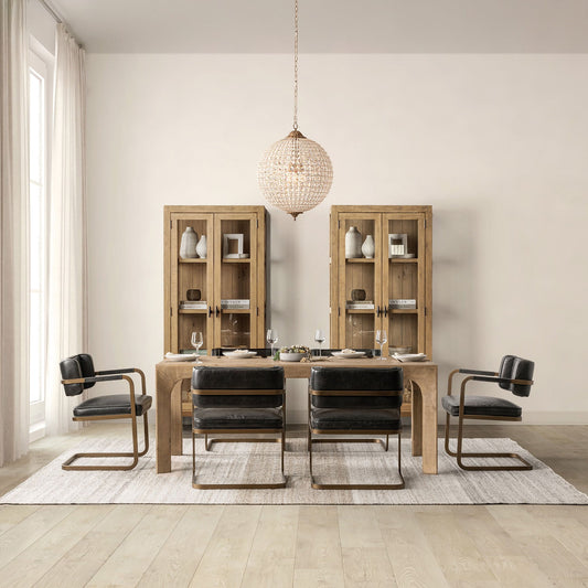 Crest - Dining Table - Warm Natural