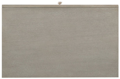 Elixir - 2-Drawer Nightstand - Pearl Silver