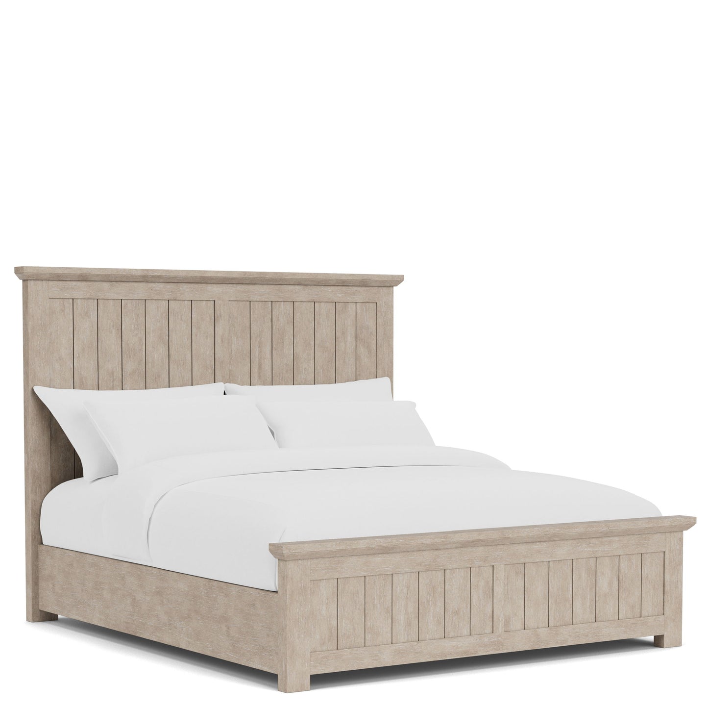 Bennett - Queen Footboard - Frosted Gray