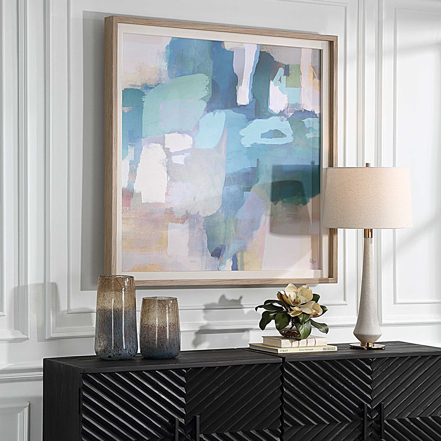 Continue On - Abstract Framed Print