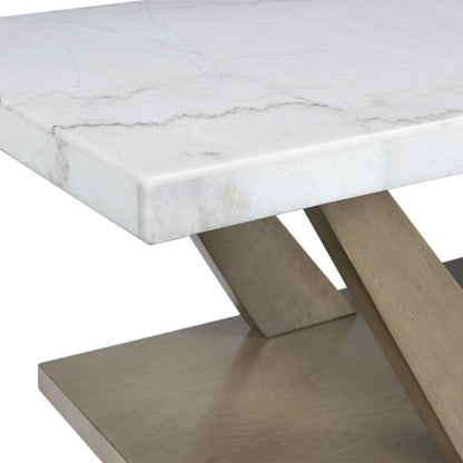 Greta - 2 Piece Occasional Table Set (Coffee Table And End Table) - Gray