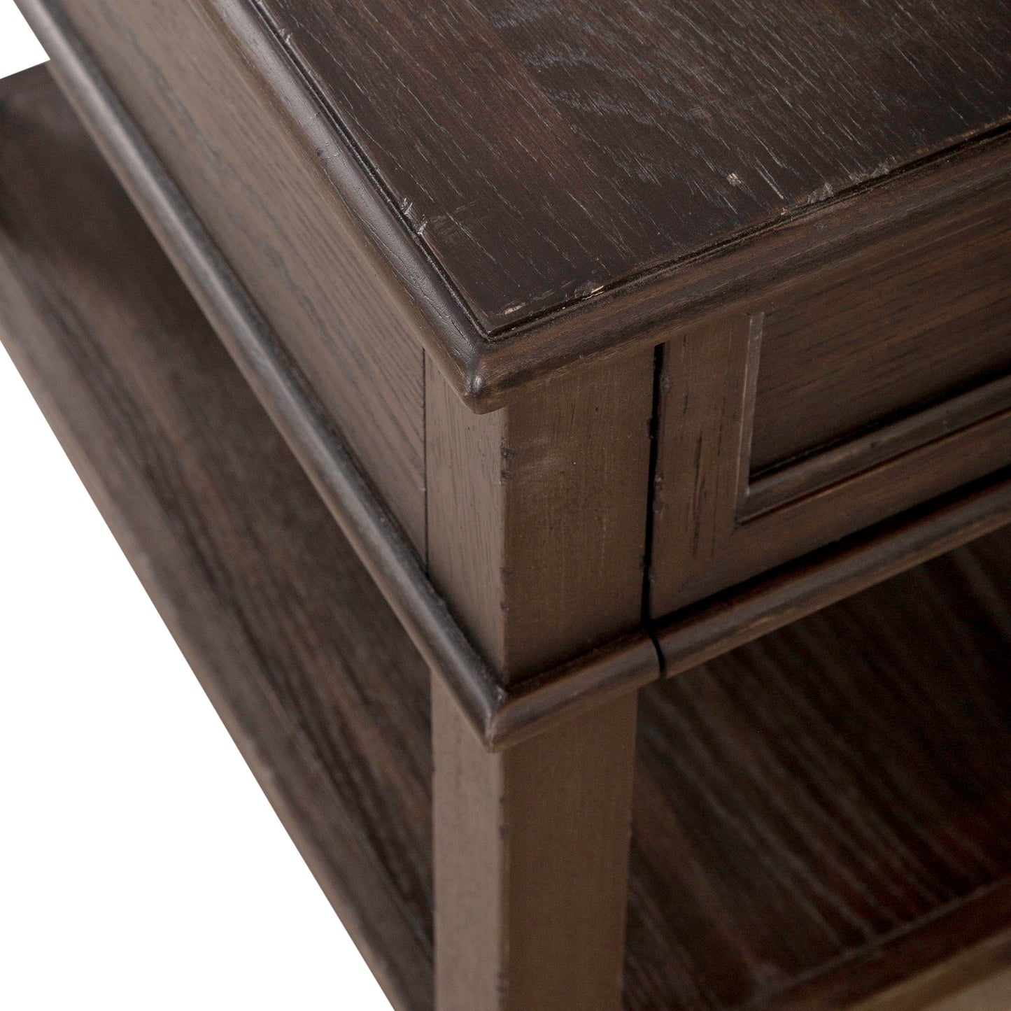 Mill Creek - Drawer End Table - Peppercorn