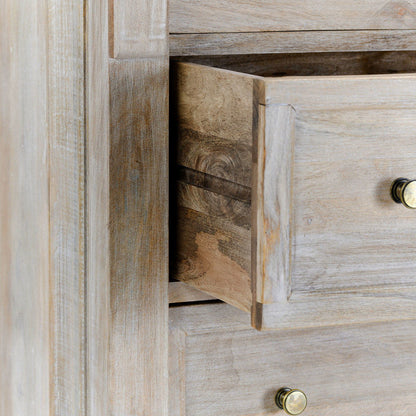 Adelaide - 6 Drawer Chest - Natural Cream Wash