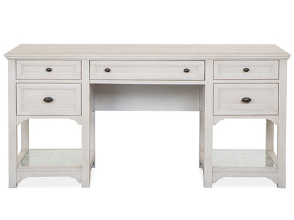 Bronwyn - Desk Base - Alabaster