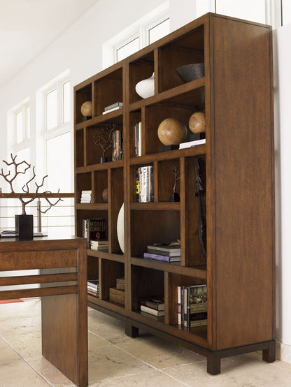 Ocean Club - Tradewinds Bookcase Etagere - Dark Brown