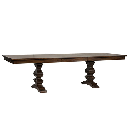 Armand - Trestle Table Top - Antique Brownstone