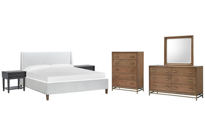 Lindon - Upholstered Island Bed Set