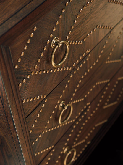 Silverado - Woodland Drawer Hall Chest - Dark Brown