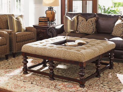Tommy Bahama Upholstery - Heather Cocktail Ottoman