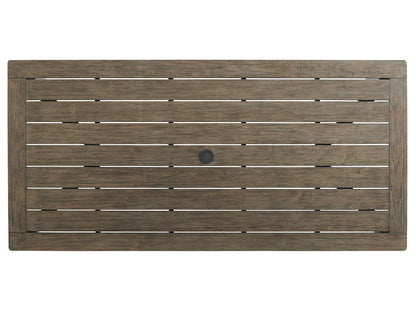 La Jolla - Rectangular Dining Table - Dark Brown