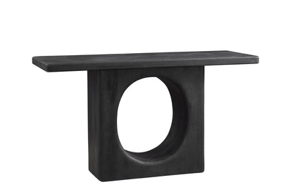 Compass - Console Table Base - Black