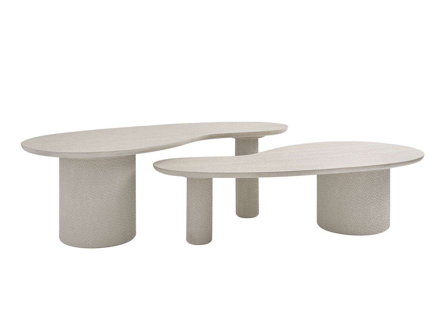Copacabana - Linea Nested Cocktail Tables - White