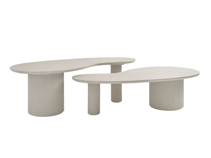 Copacabana - Linea Nested Cocktail Tables - White