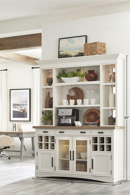Americana Modern Dining - Display Hutch - Cotton