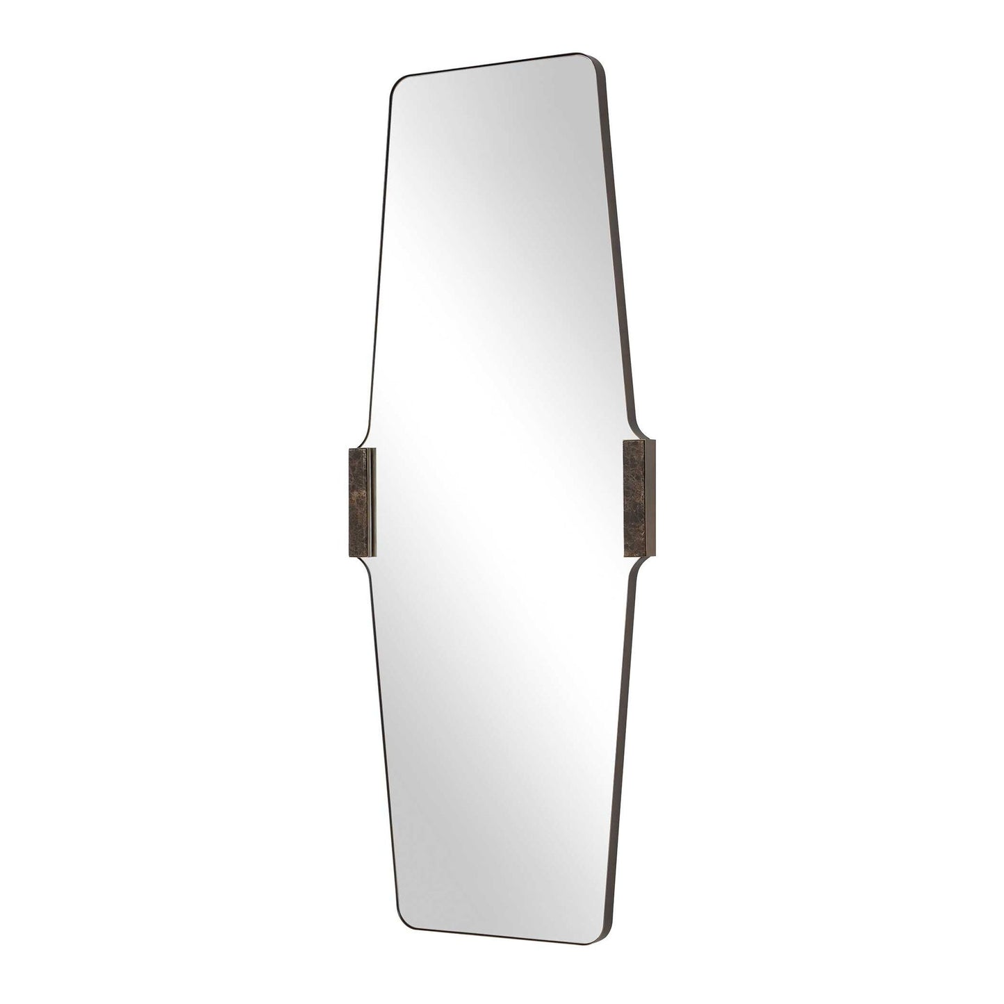 Orson - Mid-Century Tall Mirror - Bronze / Brown