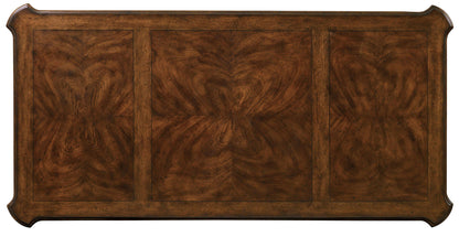 Leesburg - Executive Desk - Dark Brown