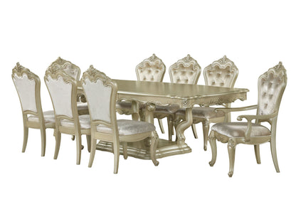 Monique - Dining Table Base - Champagne