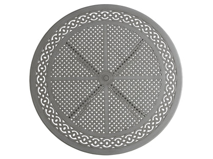 Silver Sands - Round Dining Table - Pearl Silver