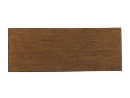 Island Fusion - Madura Hall Chest - Dark Brown