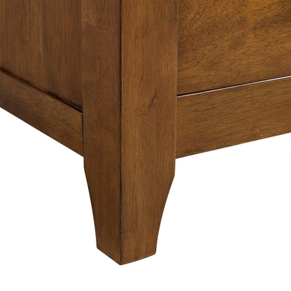 Gage - 3-Drawer Nightstand With USB And Power - Chestnut