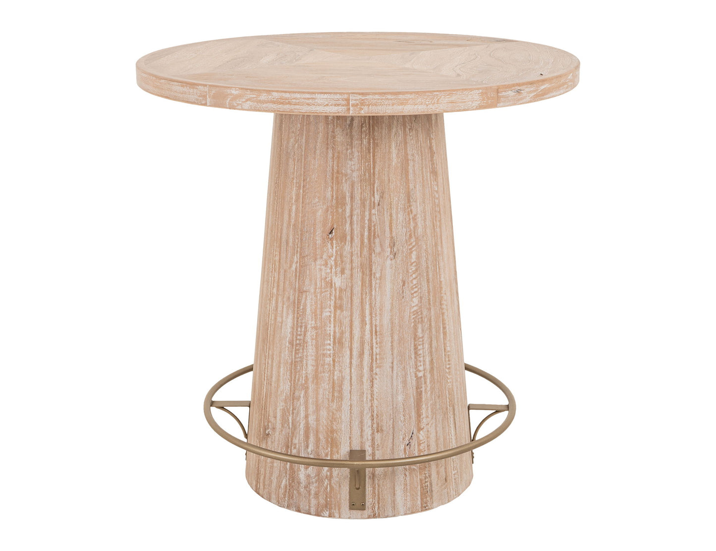 Balam - Bistro Table Base - Light Brown