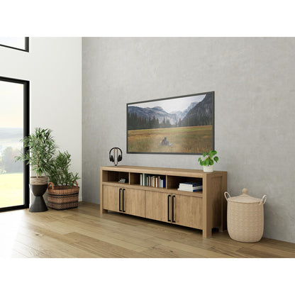 Davie - Media Console - Light Brown