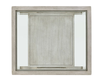 Oyster Bay - Harper End Table - Pearl Silver