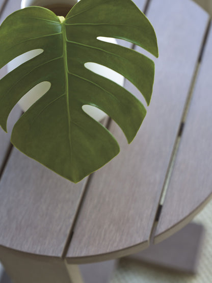 Mozambique - Round Table - Dark Brown