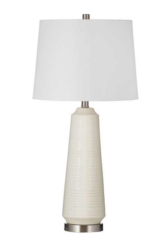 Combs - Table Lamp - Cream