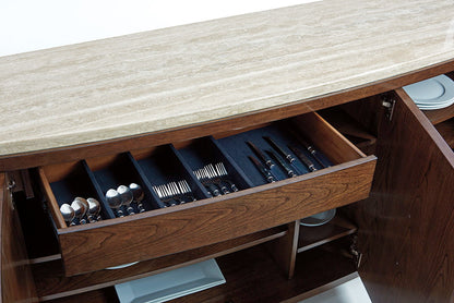Laurel Canyon - Mariposa Buffet - Dark Brown