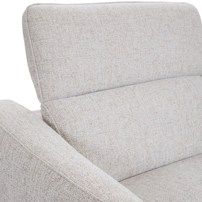 Ostend - Upholstered Power Recliner Sofa - Gray