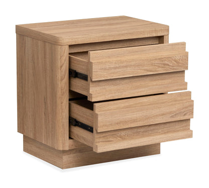 Brentwood Heights - Drawer Nightstand - Provincial Brown