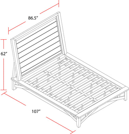 Americana Modern Bedroom - Platform Bed
