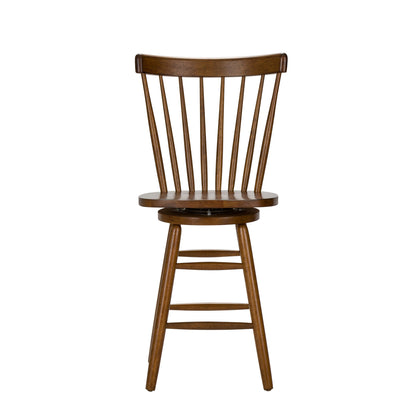 Creations - Swivel Counter Chair - Tobacco