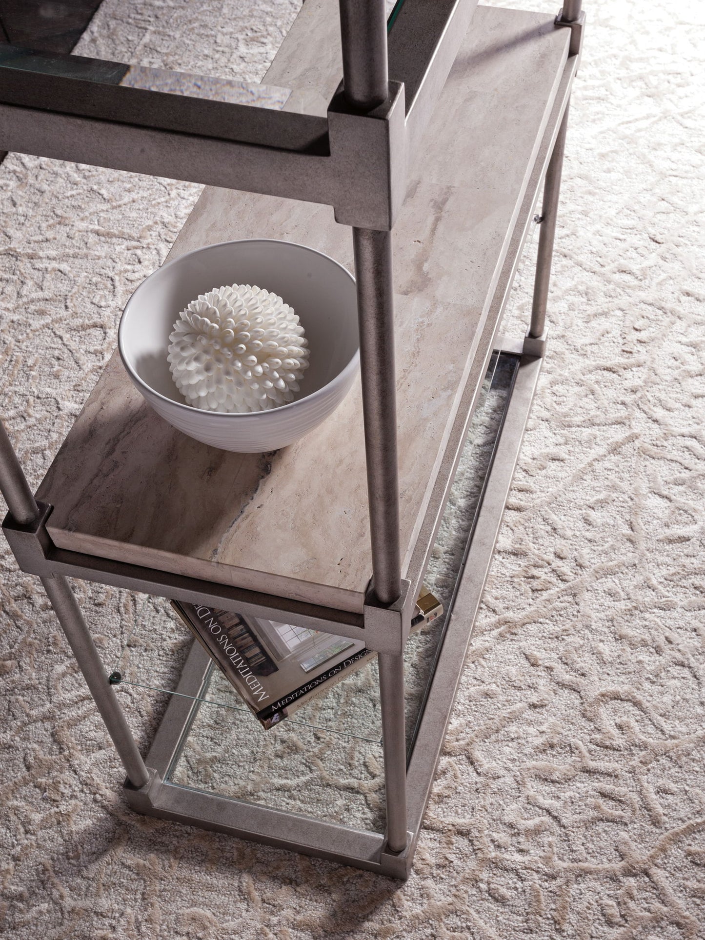 Signature Designs - Topa Etagere - Dark Gray