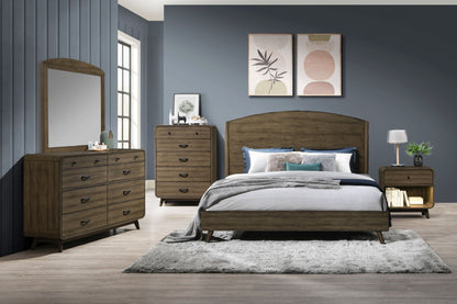 Rex - 6/0 King Side Rails - Walnut