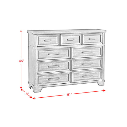 Colorado City - 9-Drawer Dresser
