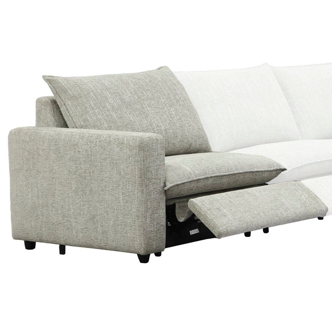 Jocelyn - Power Left Arm Facing Recliner With Pillow P1 - Birchbrook Harbor