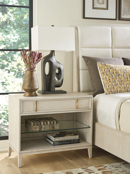 Copacabana - Camila Open Nightstand - White