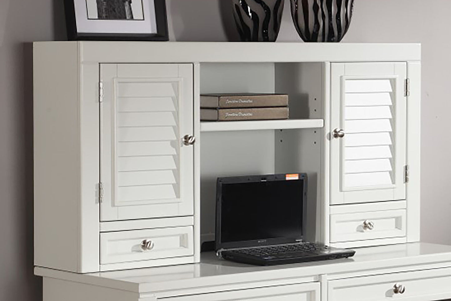 Boca - Hutch - Cottage White