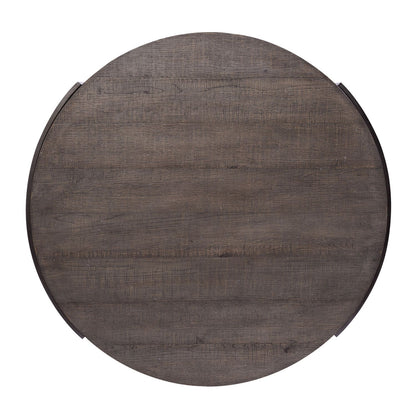 Modern View - Round Cocktail Table Top - Gauntlet Gray