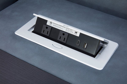 Maveric - Power Zero Gravity Drop Down Table Sofa P3 - Bette Lapis