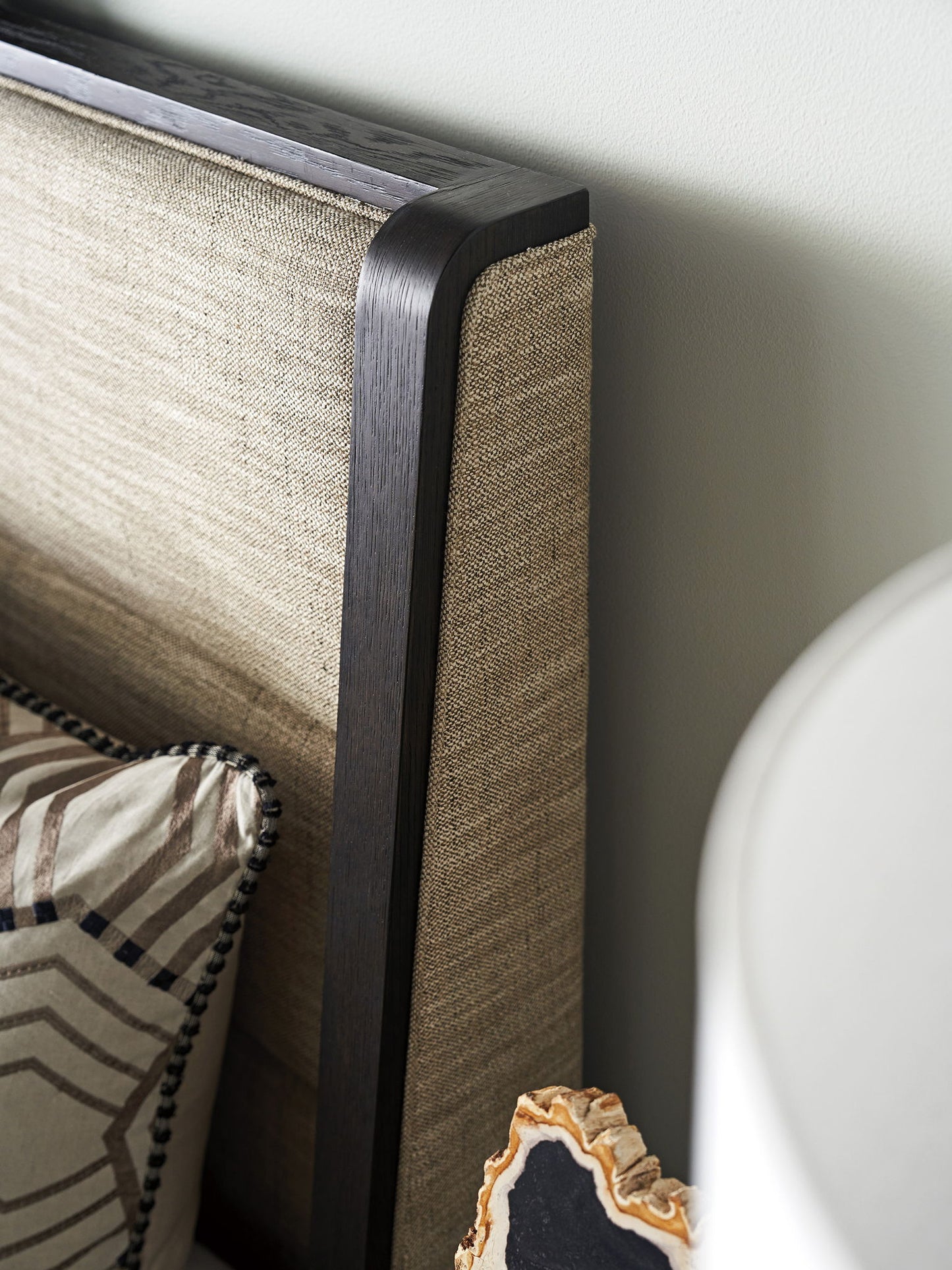 Zanzibar - Barcelona Upholstered Headboard 6/6 King - Light Brown