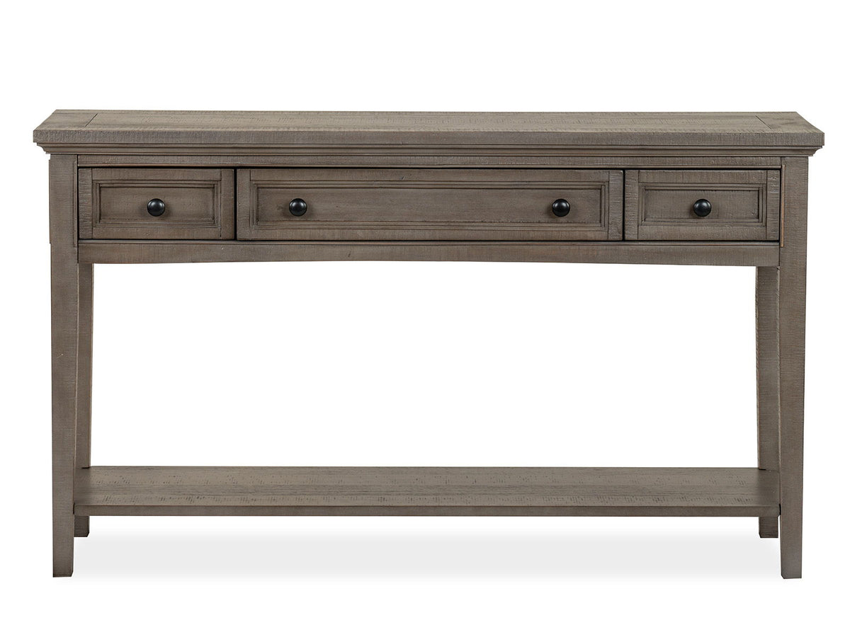 Paxton Place - Rectangular Sofa Table - Dovetail Gray