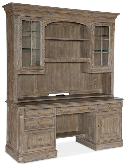 Sutter - Computer Credenza - Light Brown