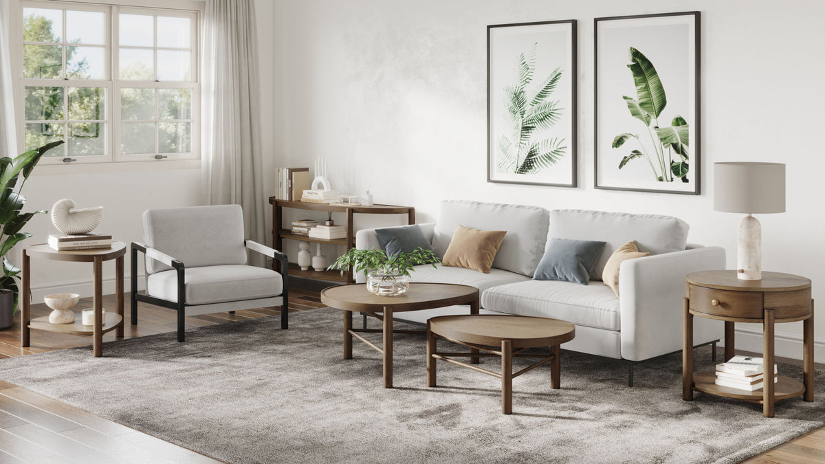 Hadleigh Brown - Nesting Cocktail Table Set