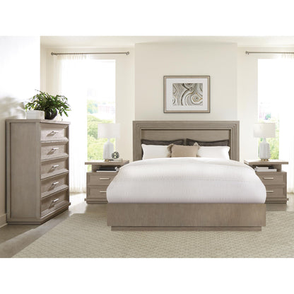 Cascade - King / California King Illuminated Panel Headboard - Dovetail