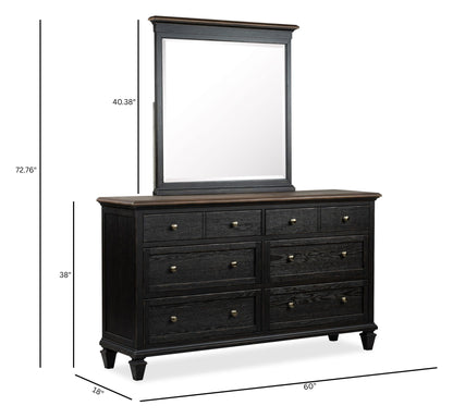 Surrey - Double Drawer Dresser