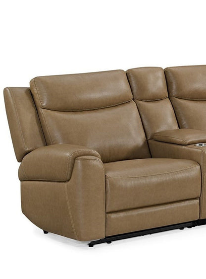 Momentum - Power LAF Zero G Recliner With Heat And Massage - Cashew