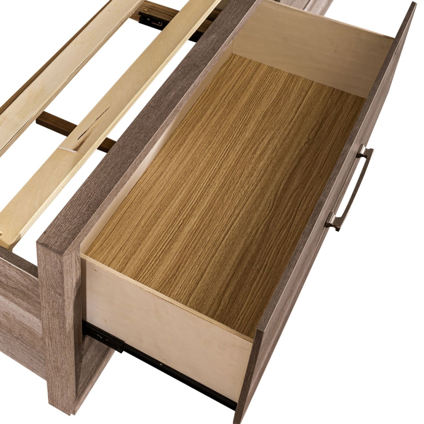 Horizons - Queen Storage Footboard - Graystone